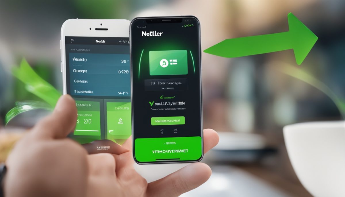 Neteller deposits and withdrawals